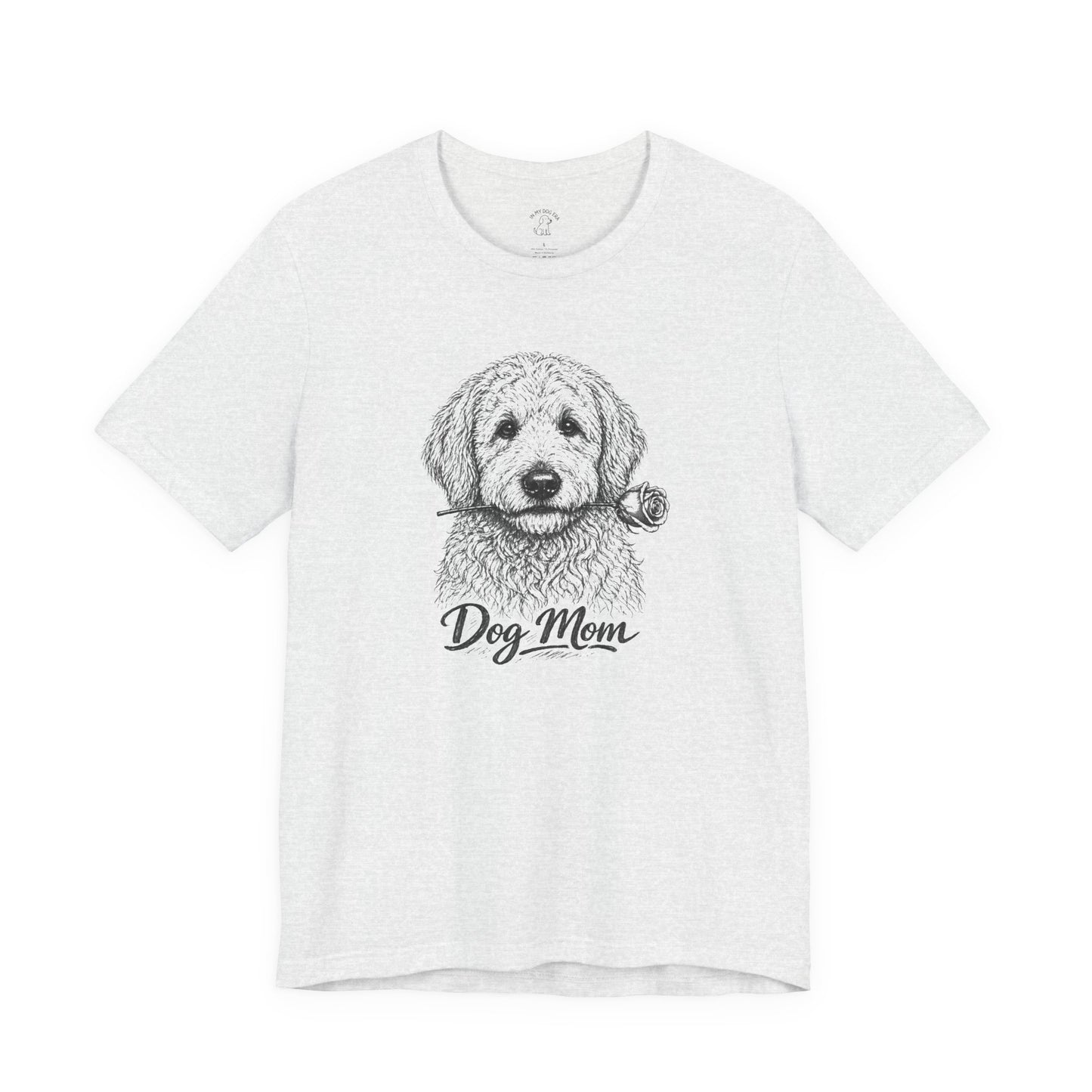 Goldendoodle Dog Mom T-Shirt (Rose Collection)