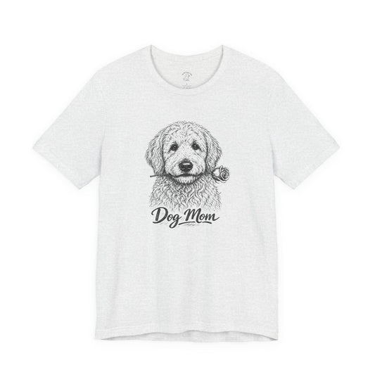 Goldendoodle Dog Mom T-Shirt (Rose Collection)