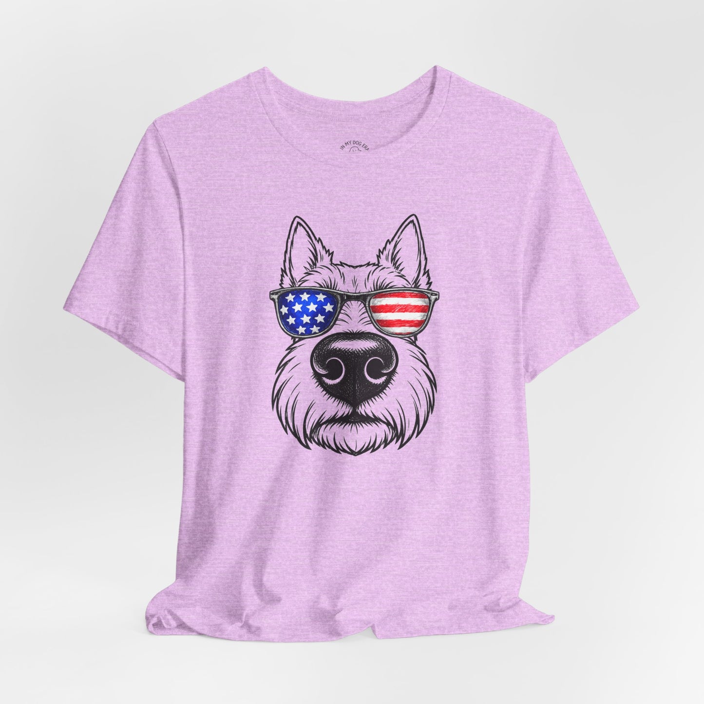 Red, White & BOOP Scottish Terrier T-Shirt