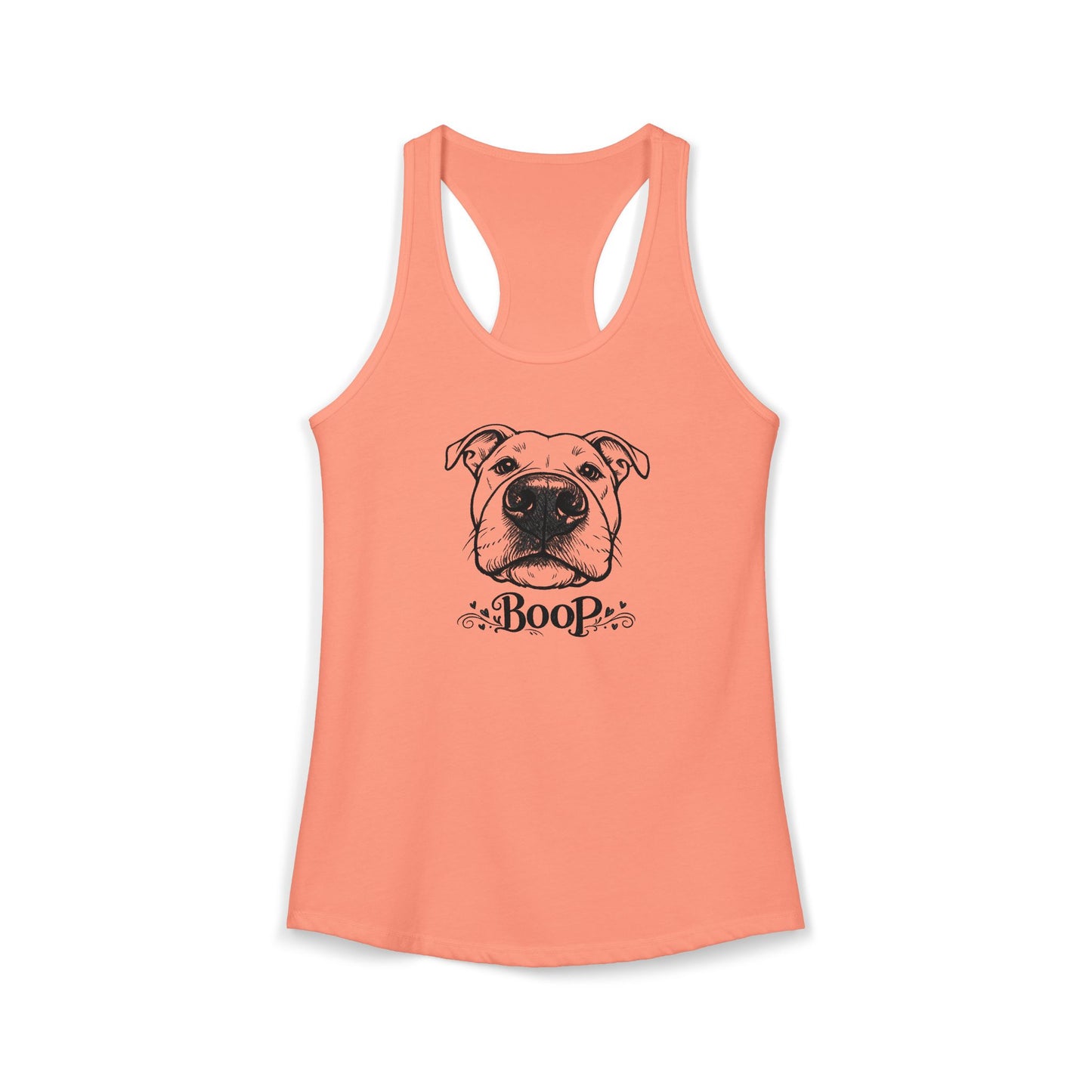BOOP Pit Bull - Women's Racerback Tanktop