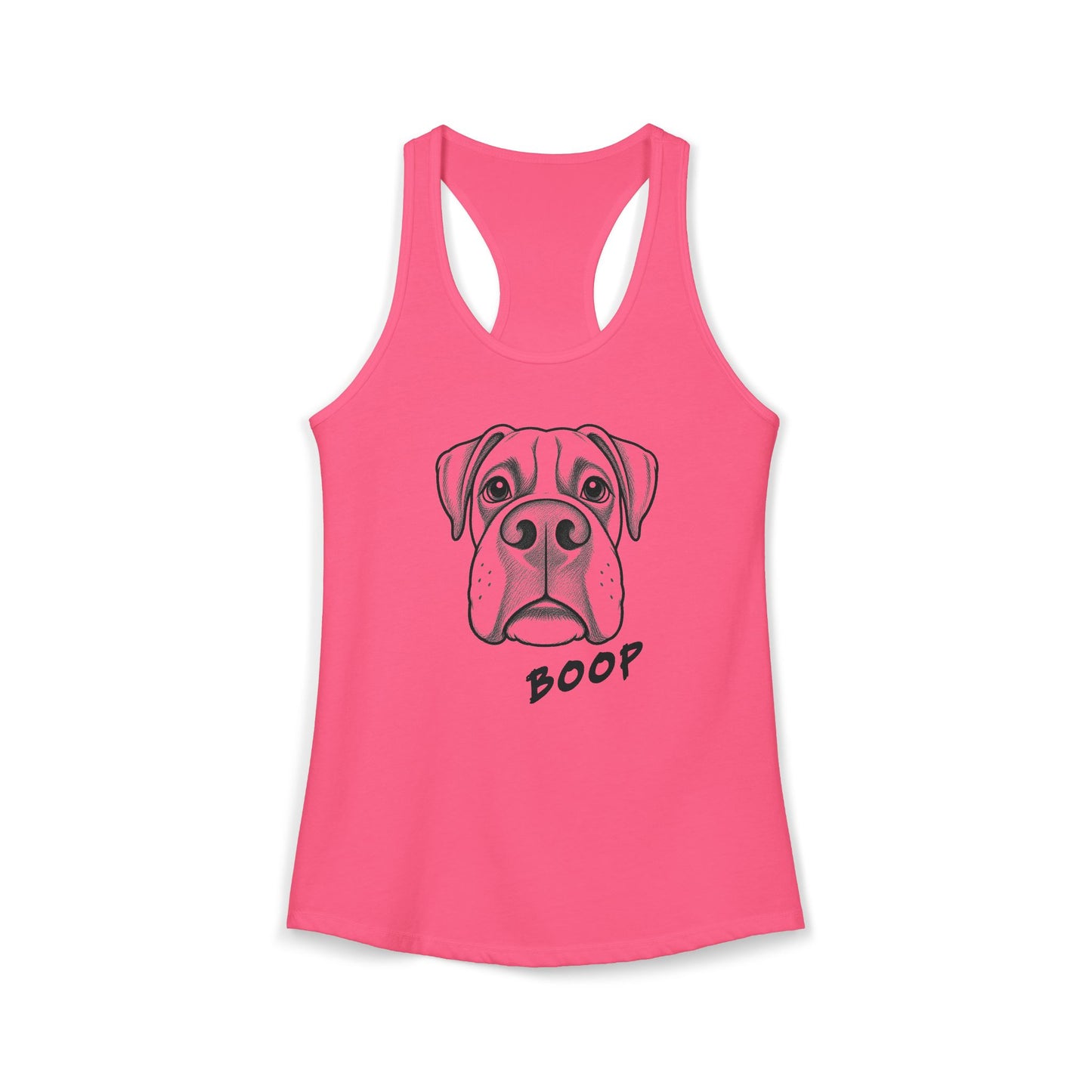 BOOP Classic - Boxer - Women's Racerback Tanktop