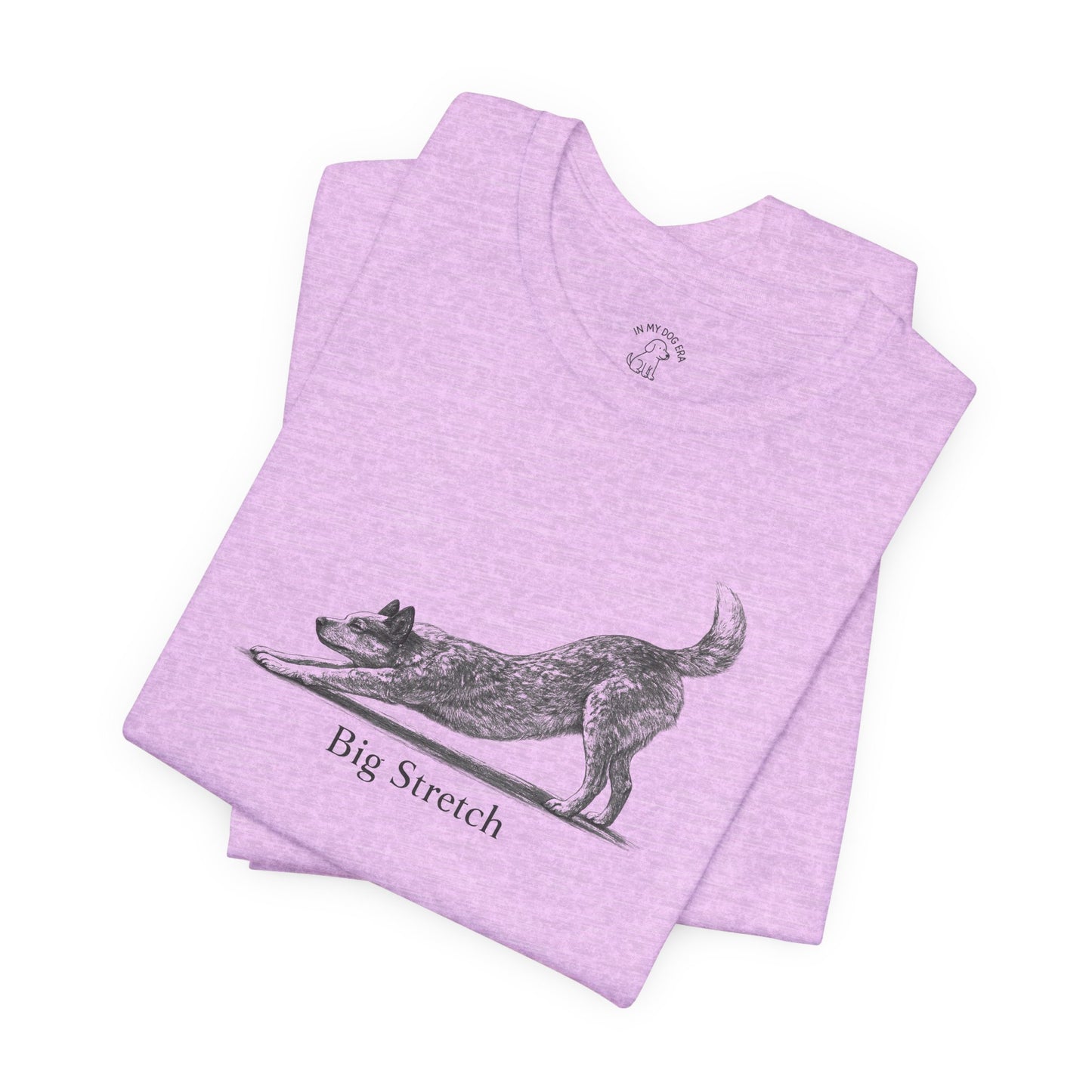 Big Stretch Australian Cattle Dog T-Shirt (Red Heeler)