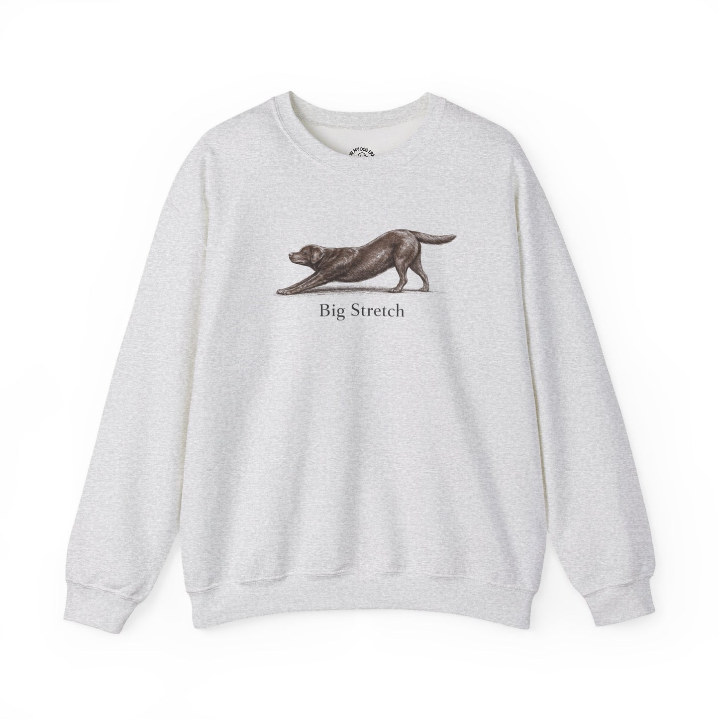 Big Stretch Chocolate Labrador Retriever Sweatshirt