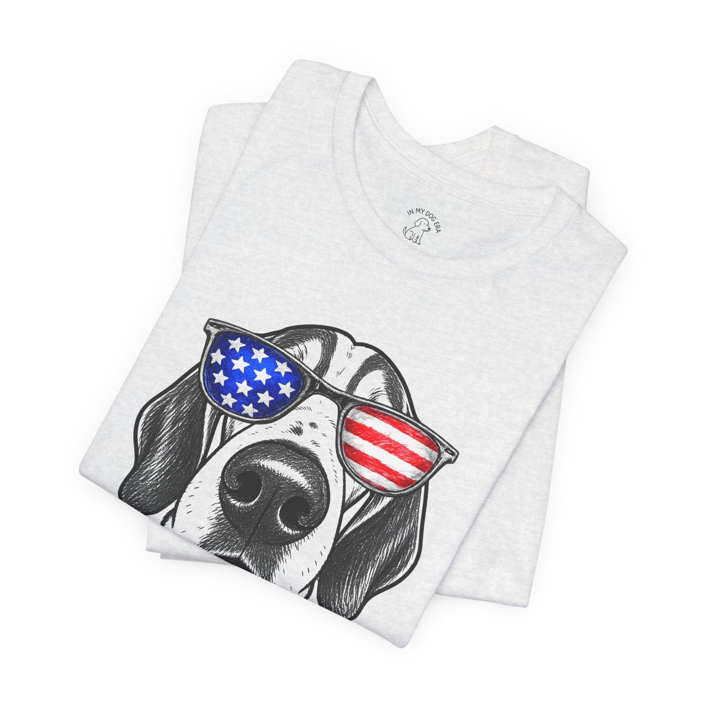 Red, White & BOOP American Foxhound T-Shirt