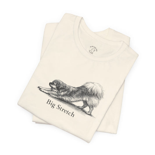 Big Stretch Tibetan Spaniel T-Shirt