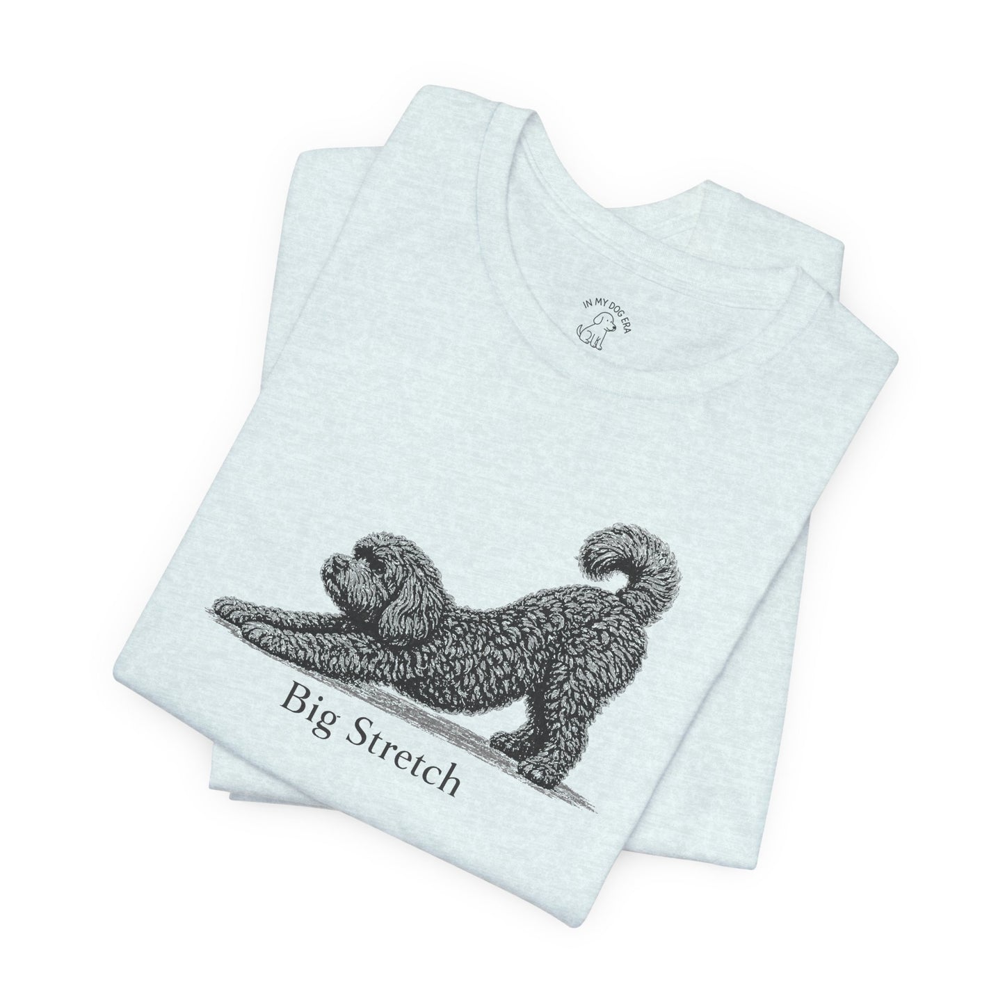 Big Stretch Black Cockapoo T-Shirt