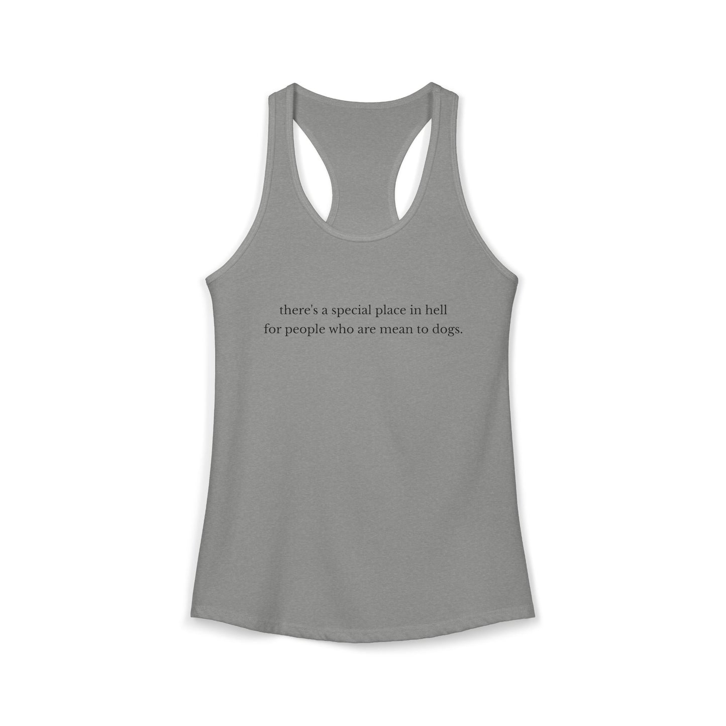 Special Place in Hell - Dog Lover Women's Racerback Tanktop