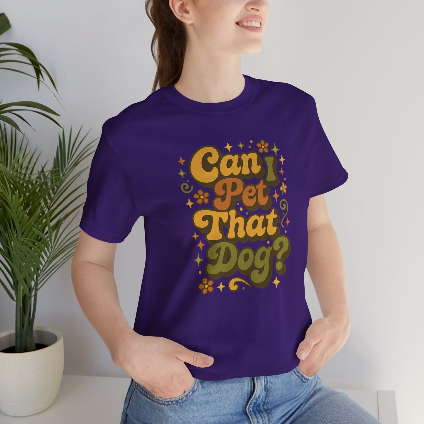 Vintage 70s “Can I Pet That Dog?” T-Shirt