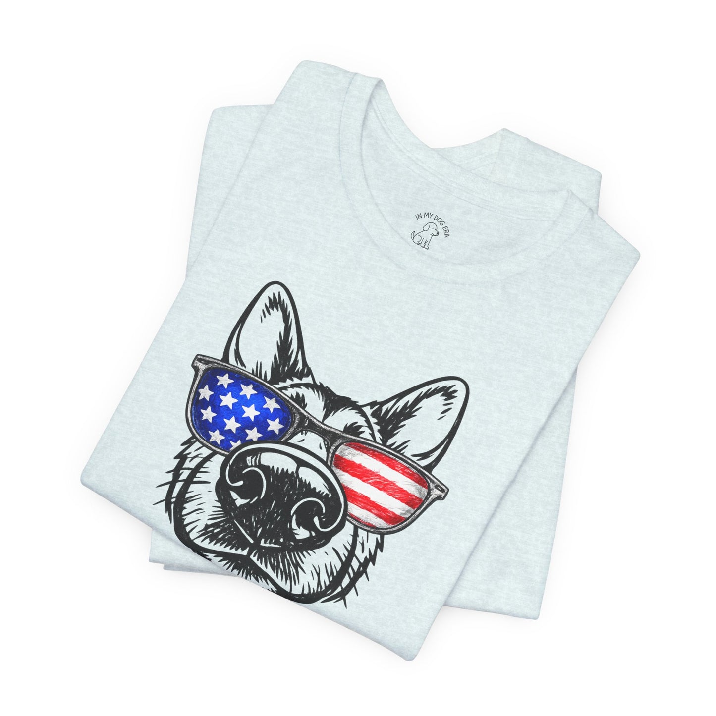 Red, White & BOOP German Shepherd T-Shirt