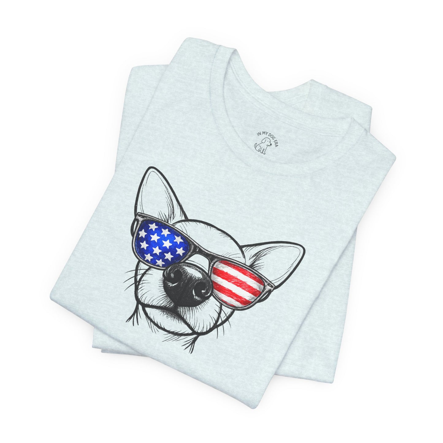 Red, White & BOOP Chihuahua T-Shirt