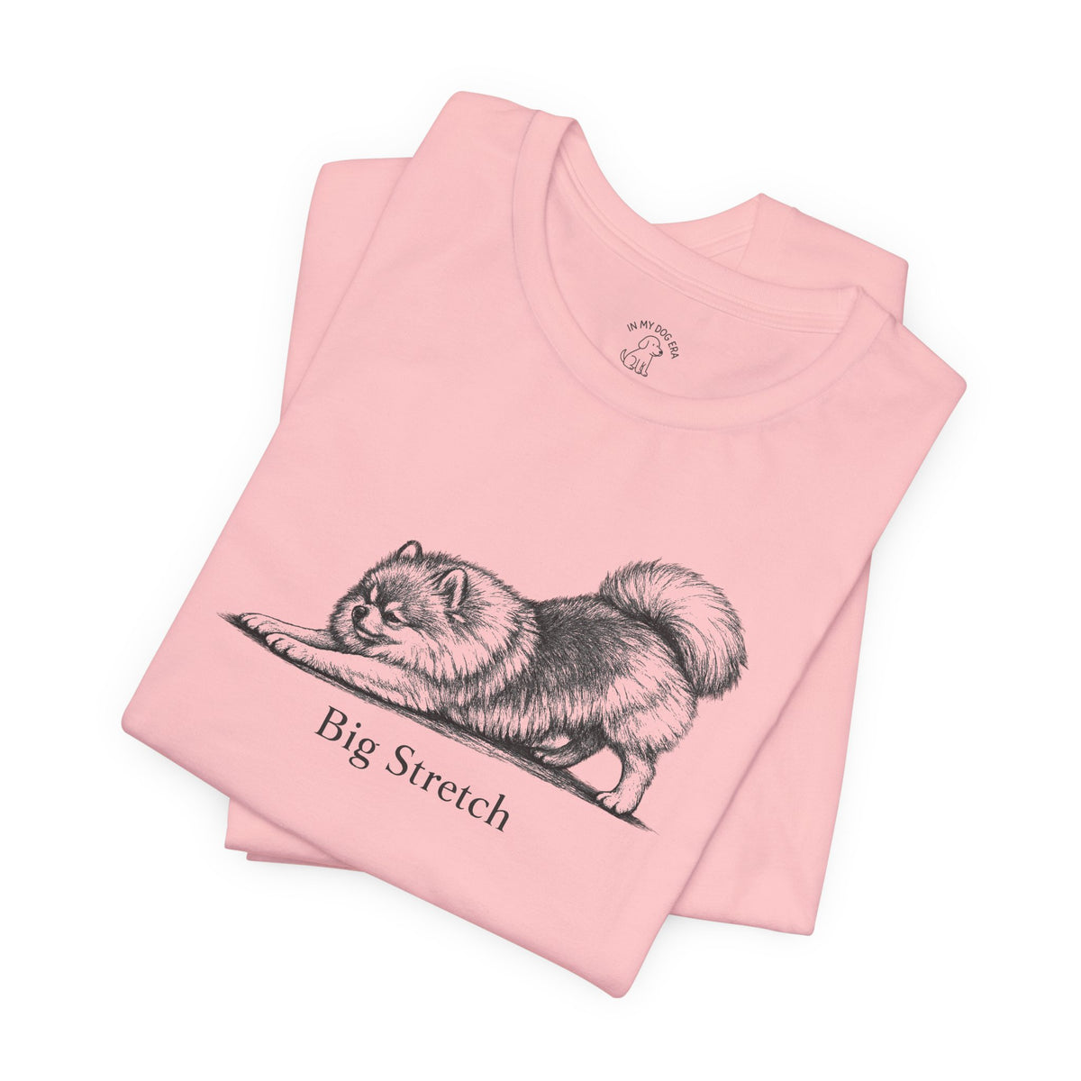 Big Stretch Pomeranian T-Shirt