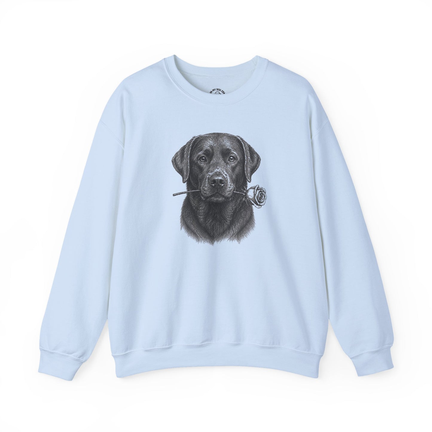 Chocolate Labrador Retriever Rose Collection Sweatshirt