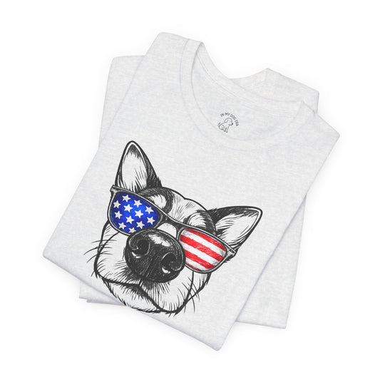 Red, White & BOOP Australian Cattle Dog T-Shirt