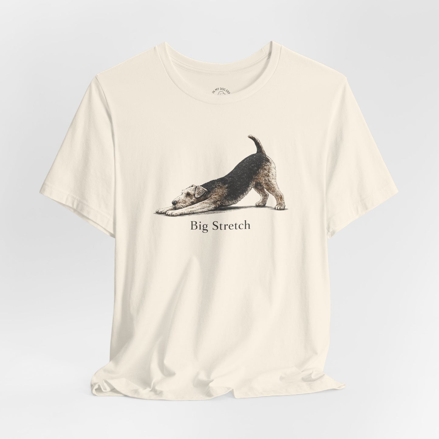 Big Stretch Airedale Terrier T-Shirt
