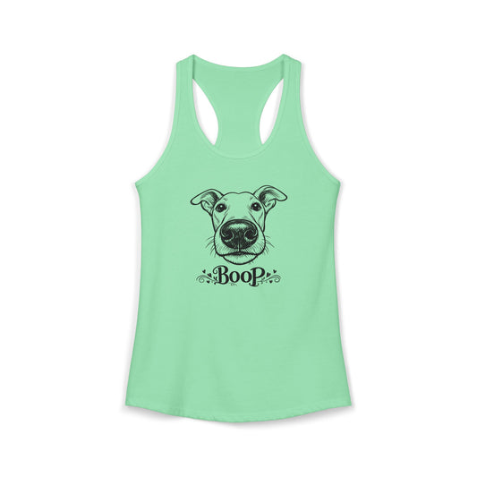 BOOP Greyhound - Women's Racerback Tanktop