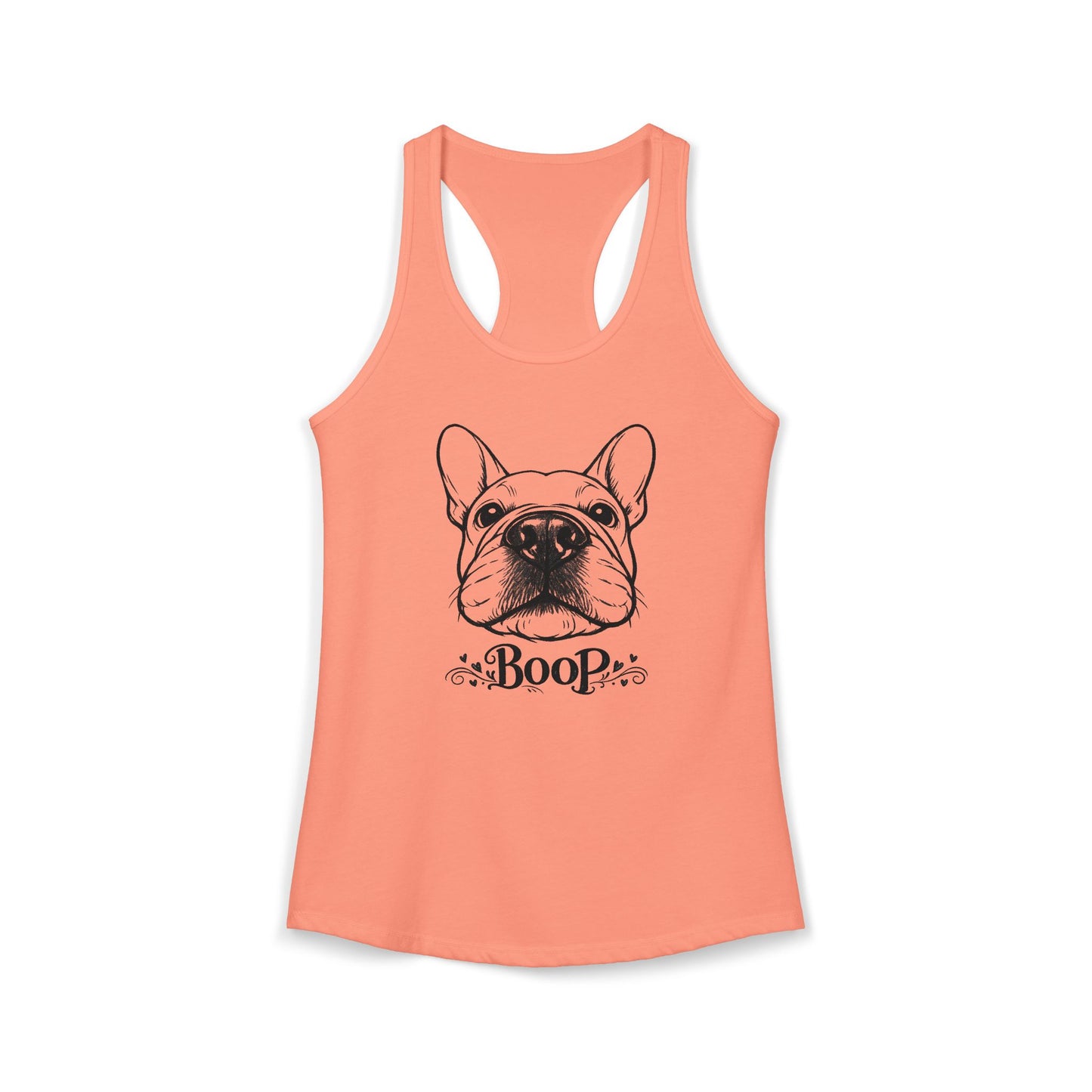 BOOP French Bulldog - Women's Racerback Tanktop