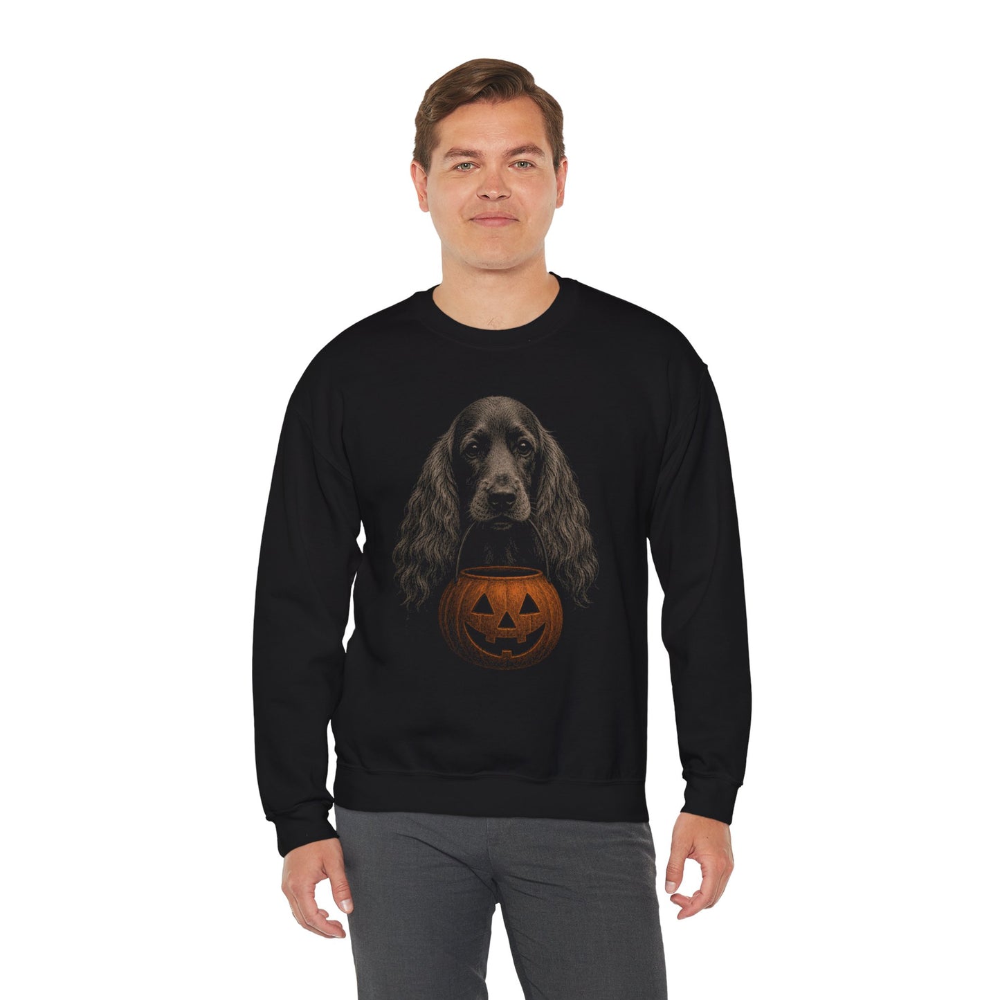 English Cocker Spaniel Halloween Sweatshirt – Boop or Treat