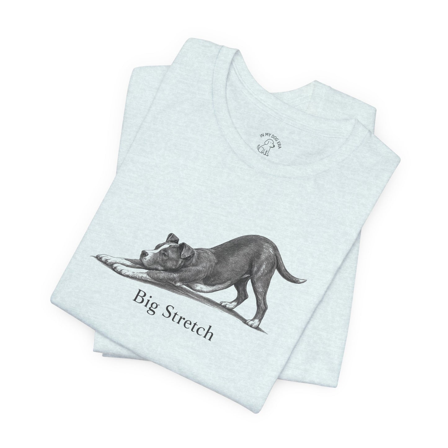 Big Stretch American Staffordshire Terrier T-Shirt