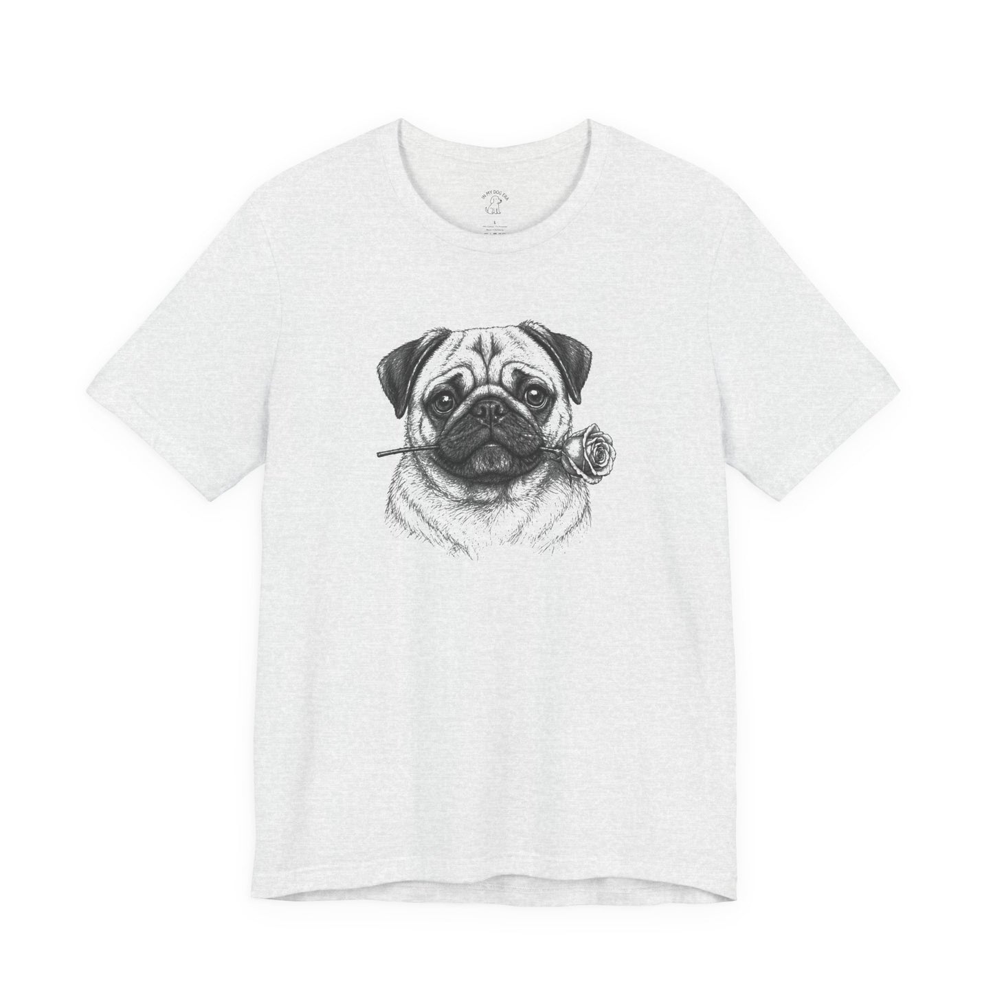Pug Rose Collection T-Shirt