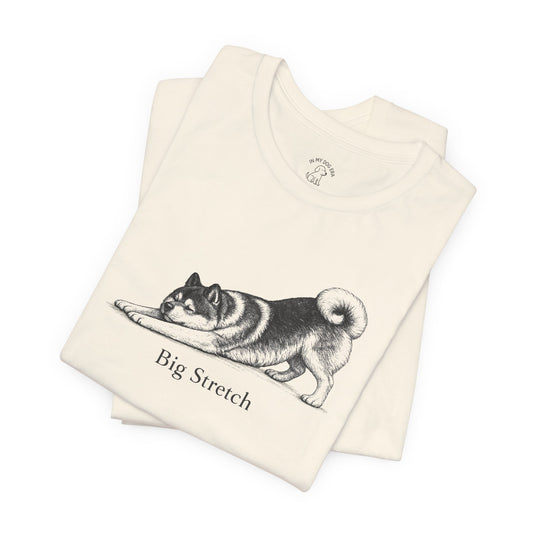 Big Stretch Akita T-Shirt