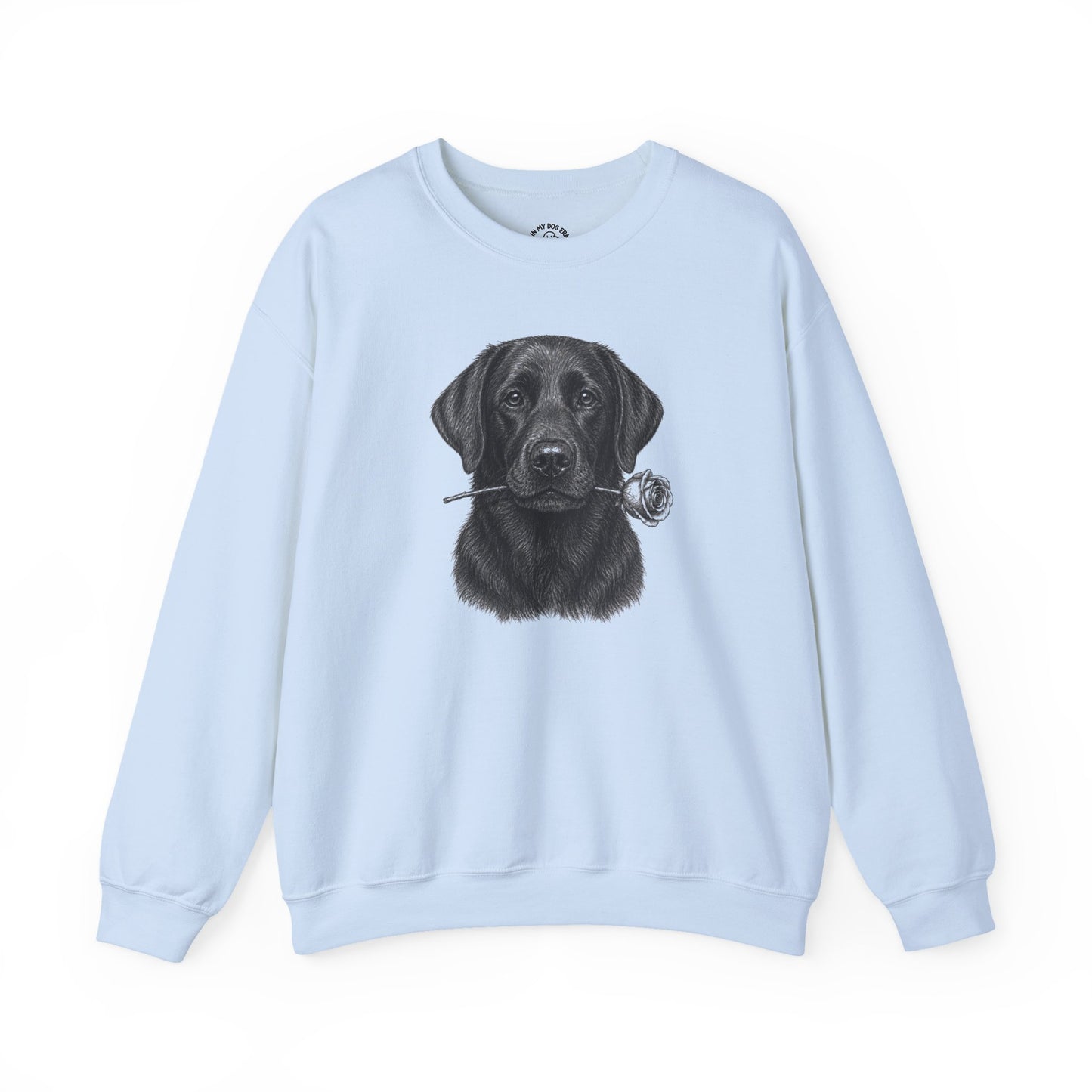 Black Labrador Retriever Rose Collection Sweatshirt