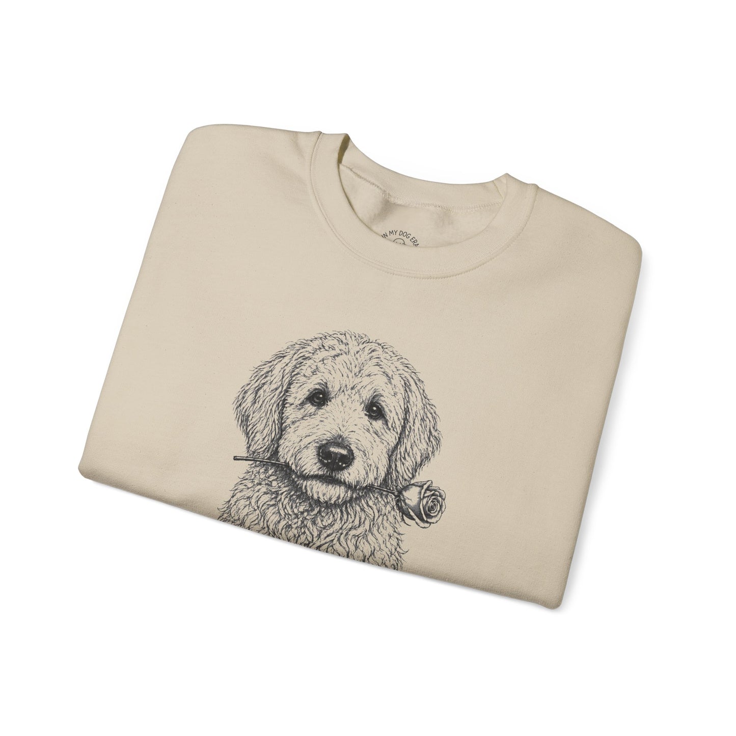 Goldendoodle Dog Mom Sweatshirt (Rose Collection)