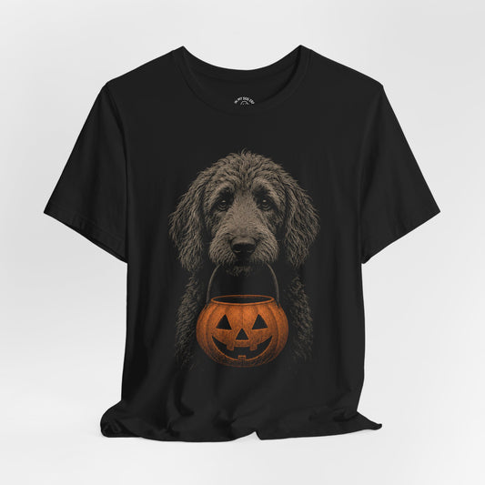 Labradoodle Halloween T-Shirt – Boop or Treat