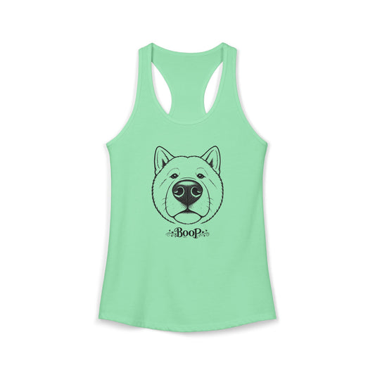 BOOP Akita - Women's Racerback Tanktop