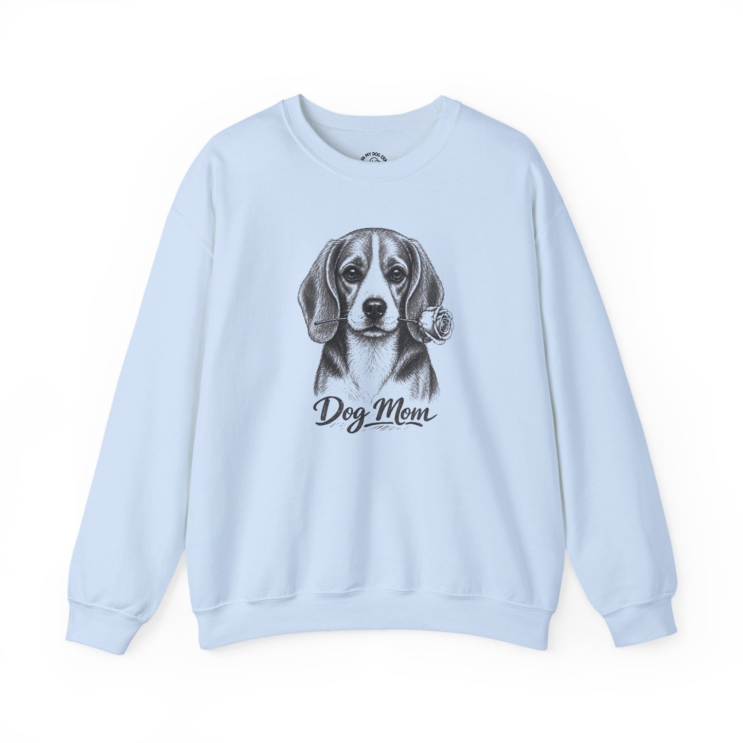 Beagle Dog Mom Sweatshirt (Rose Collection)