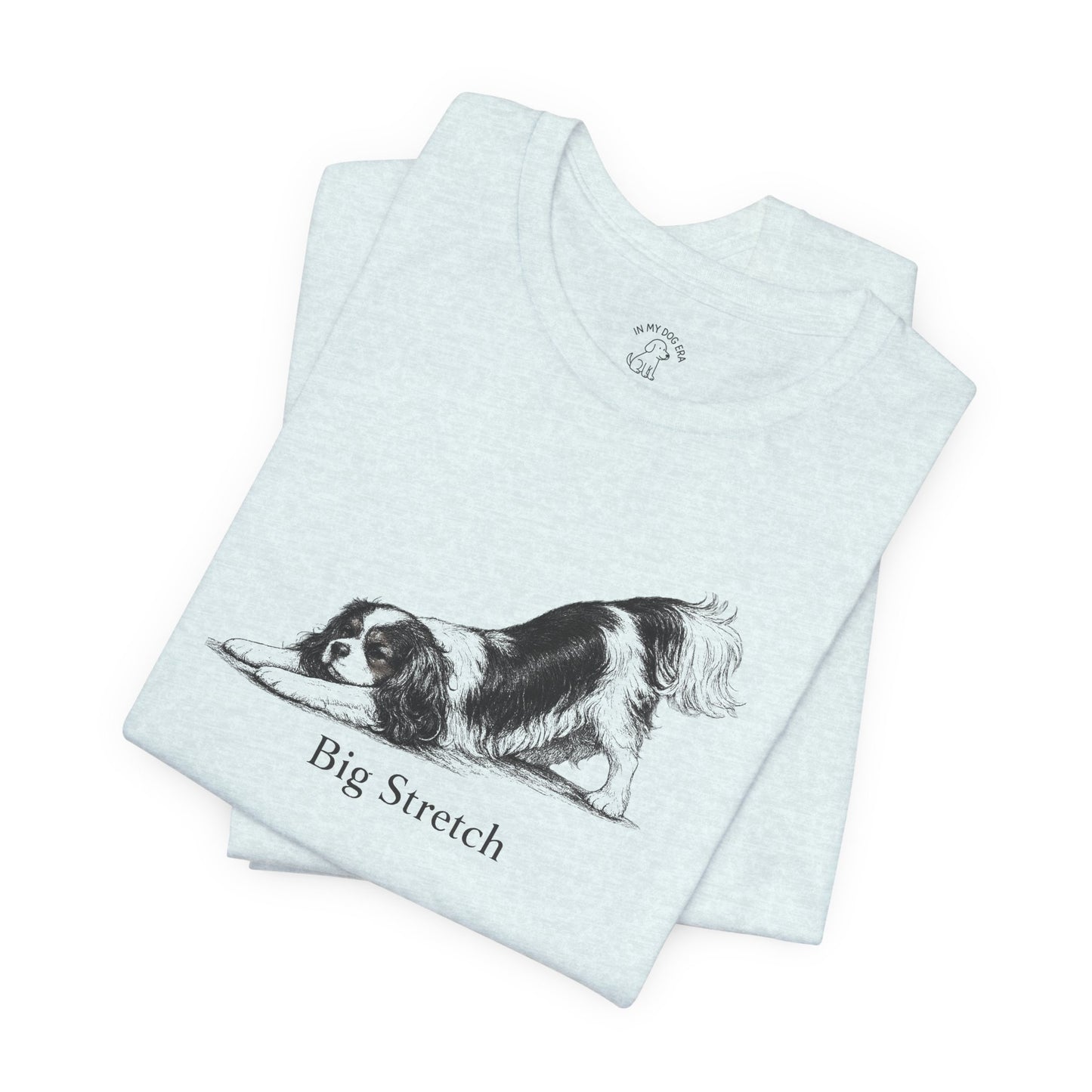 Big Stretch Cavalier King Charles Spaniel T-Shirt