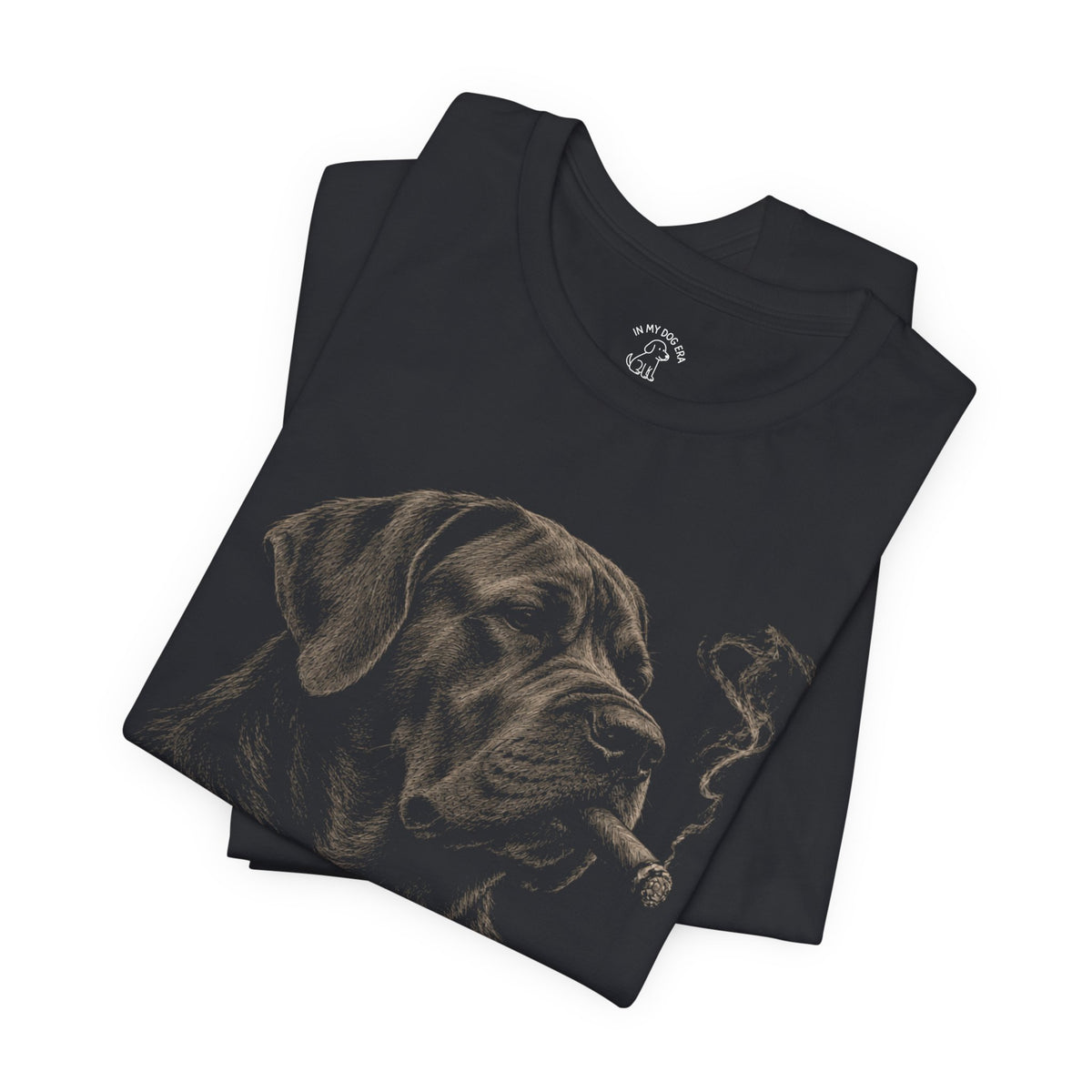 The Gentleman Cane Corso T-Shirt (Natural Ears)