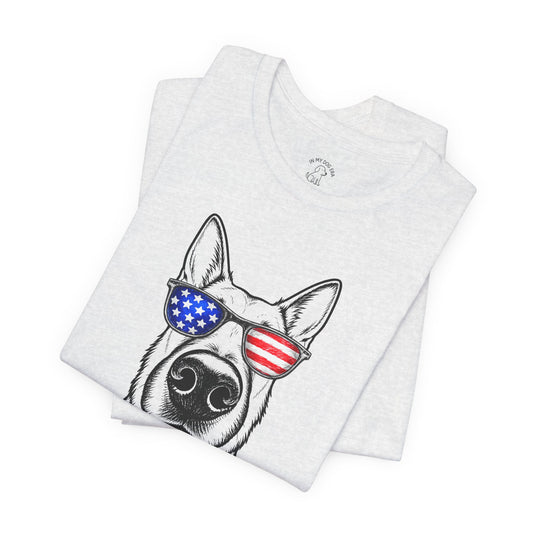 Red, White & BOOP Belgian Malinois T-Shirt