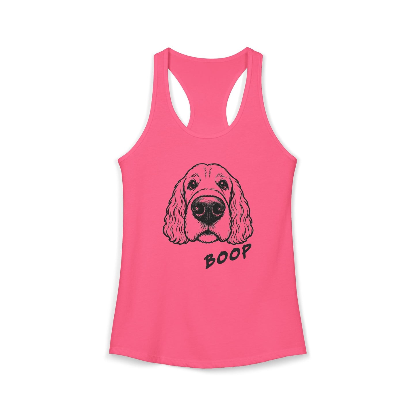 BOOP Classic - English Cocker Spaniel - Women's Racerback Tanktop