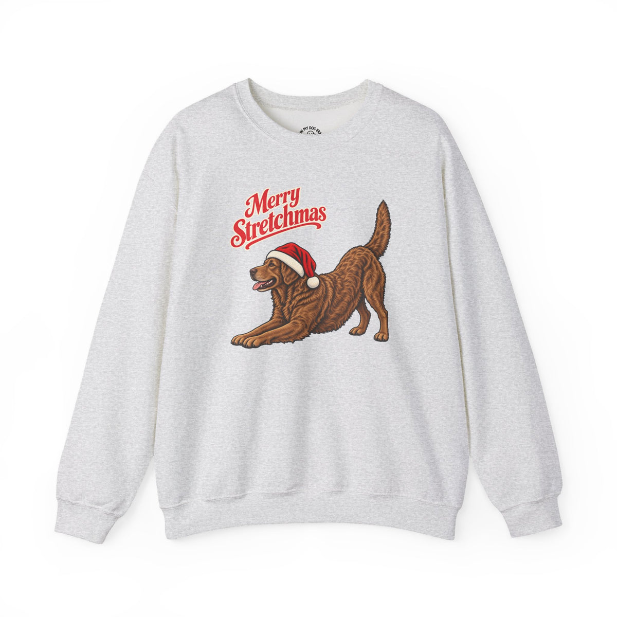 Chesapeake Bay Retriever Christmas Sweatshirt | Merry Stretchmas