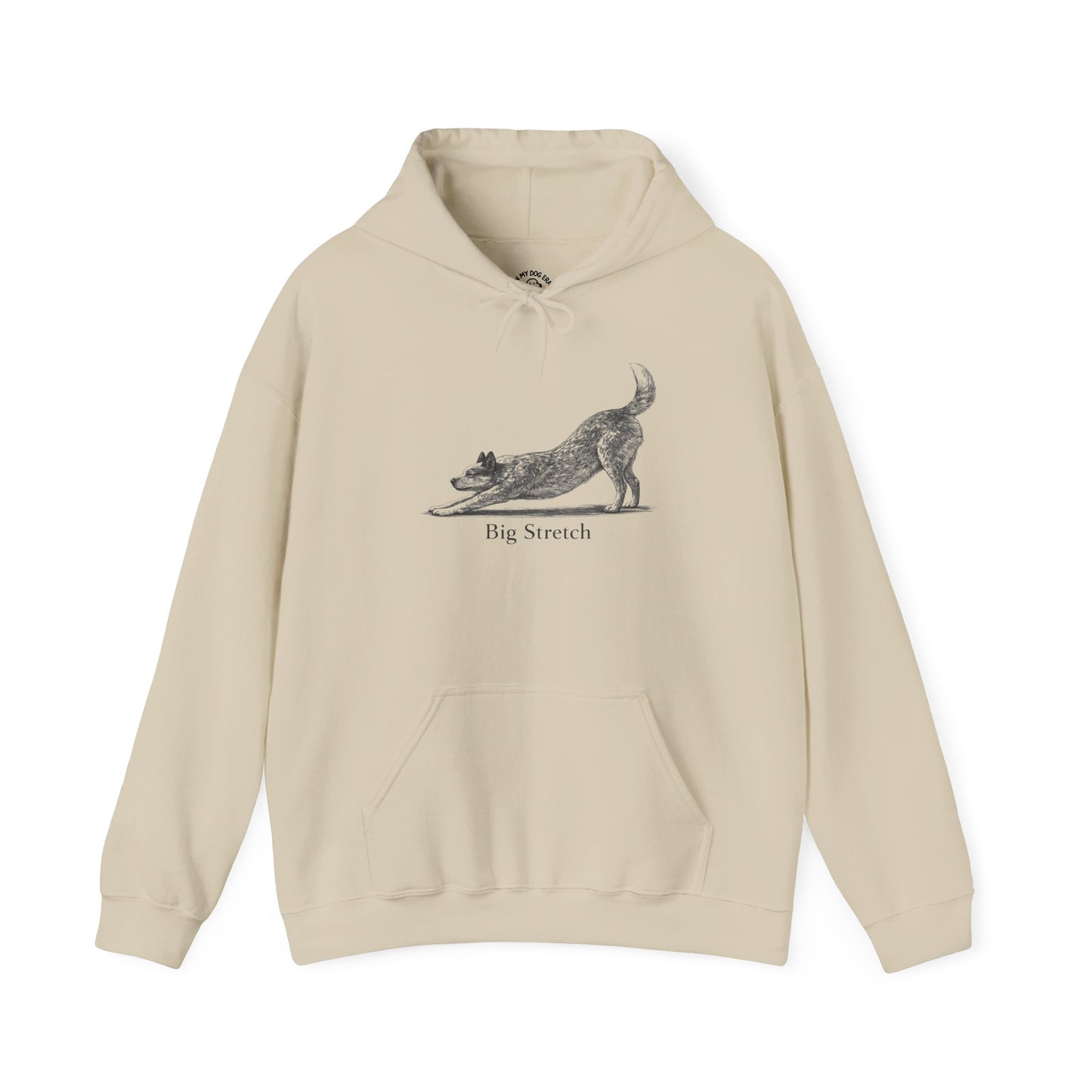 Big Stretch Australian Cattle Dog - Hoodie (Red Heeler)
