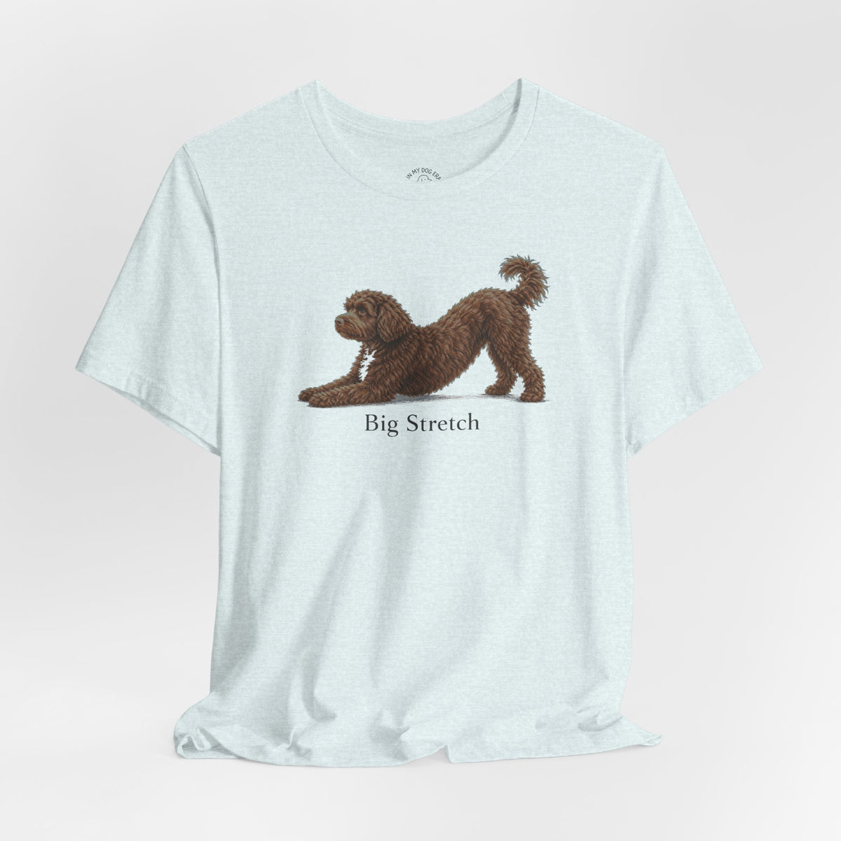 Big Stretch Portuguese Water Dog (Brown) T-Shirt