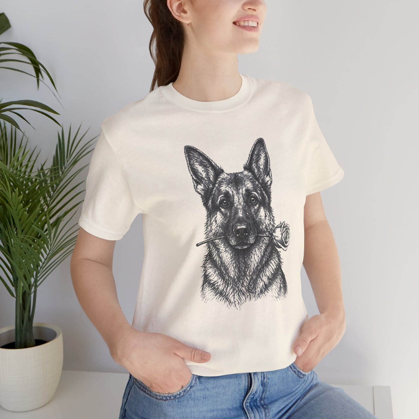 German Shepherd Rose Collection T-Shirt