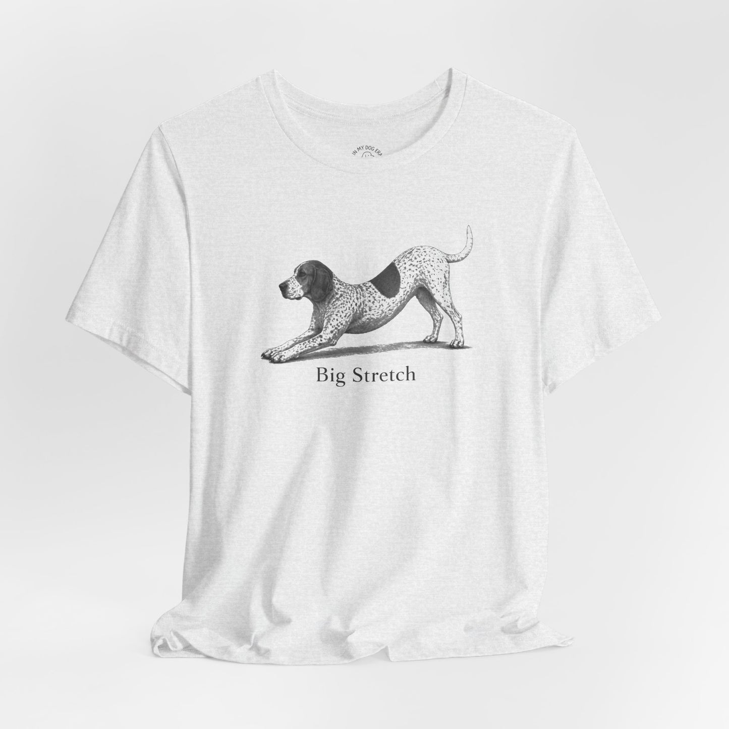 Big Stretch American English Coonhound T-Shirt (Red Tick Coonhound)