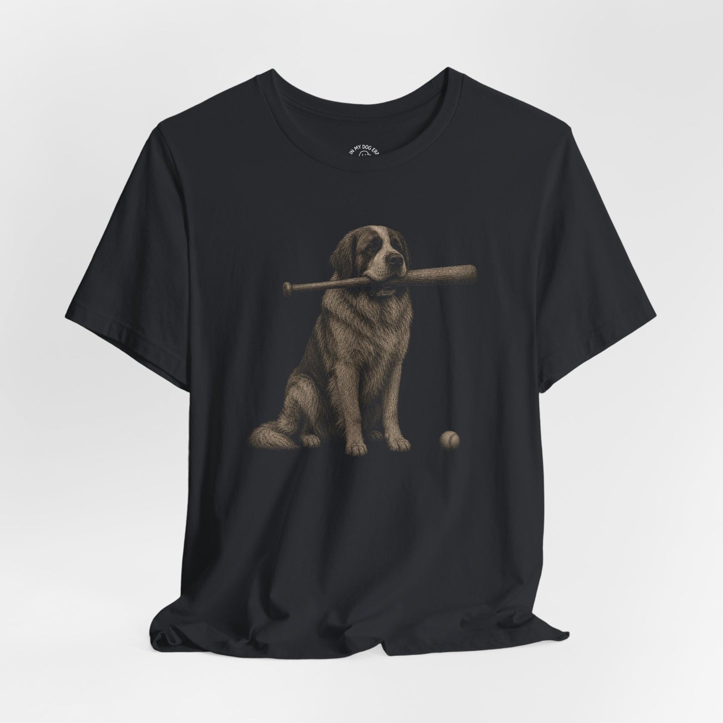 Bat Dog Saint Bernard T-Shirt
