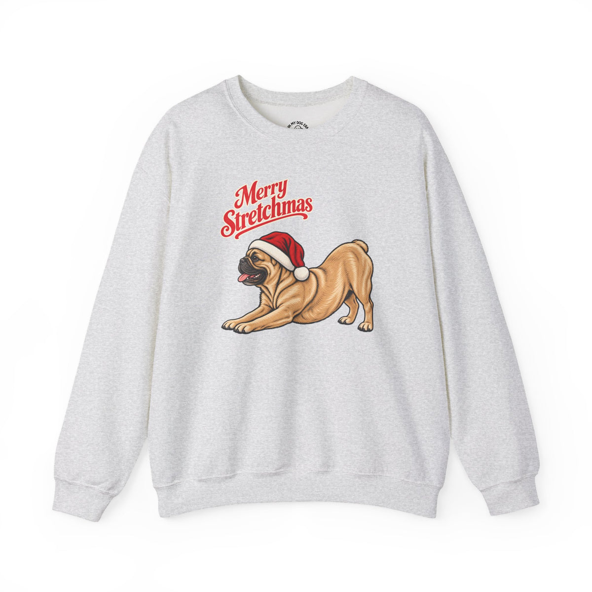 French Bulldog Christmas Sweatshirt | Merry Stretchmas