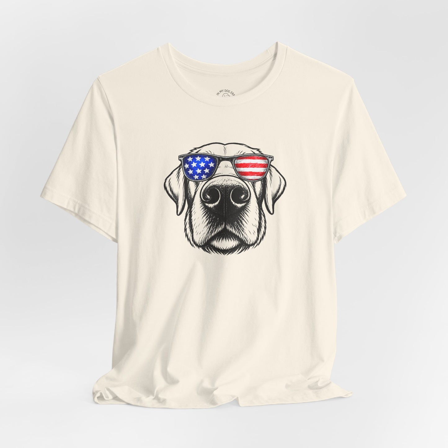 Red, White & BOOP Yellow Labrador Retriever T-Shirt