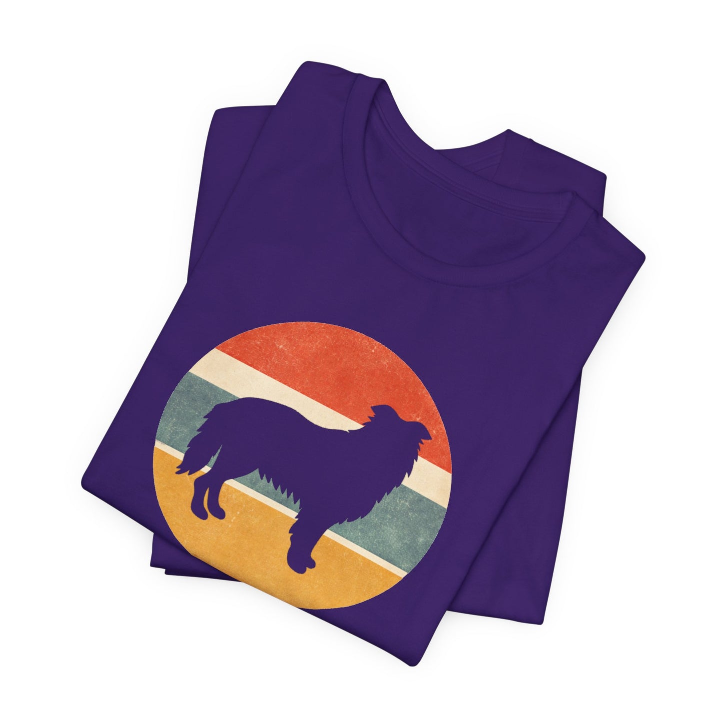 Border Collie Vintage Retro T-Shirt
