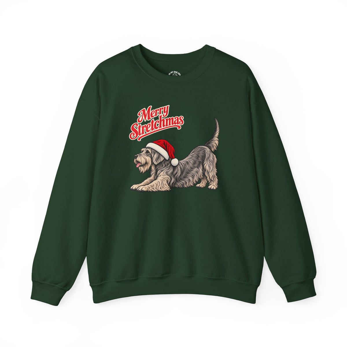 Cesky Terrier Christmas Sweatshirt | Merry Stretchmas