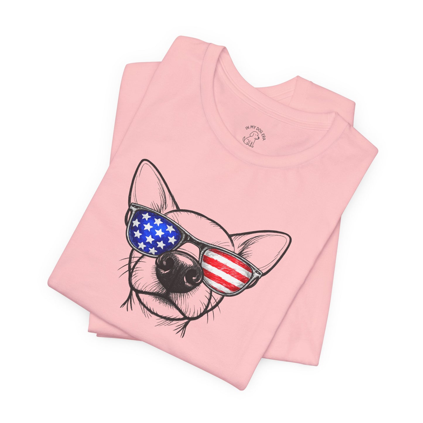 Red, White & BOOP Chihuahua T-Shirt