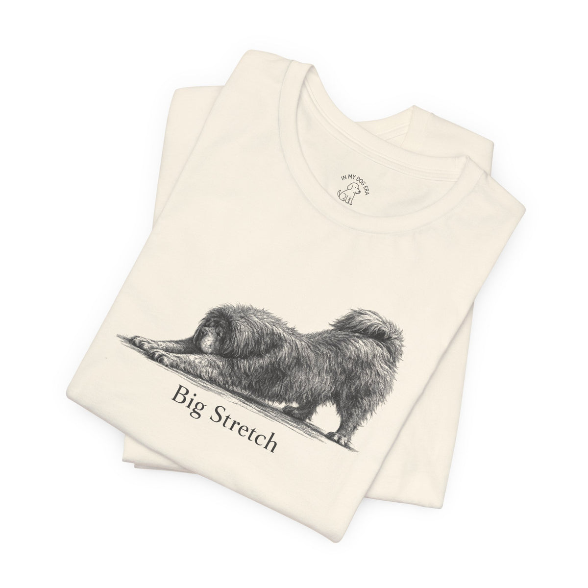 Big Stretch Tibetan Mastiff T-Shirt