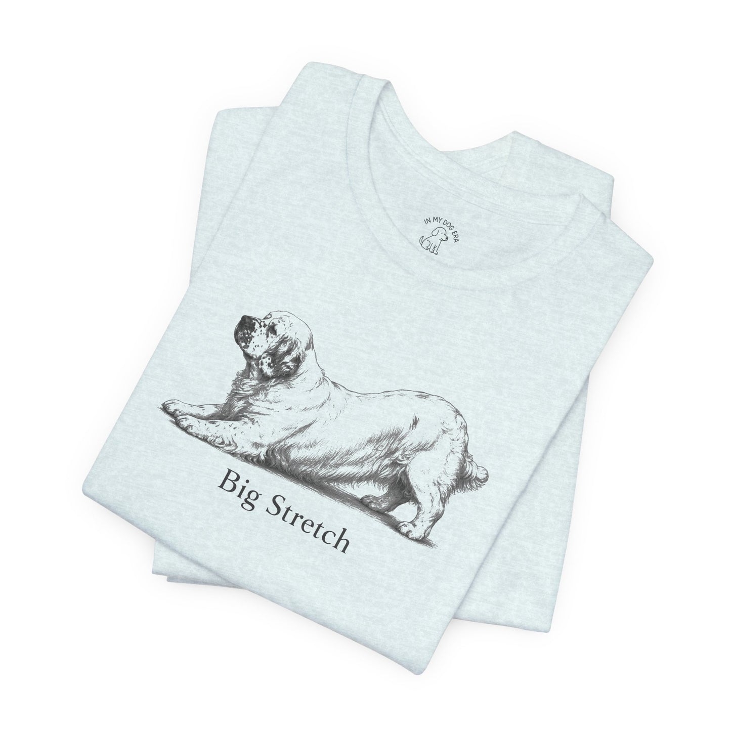 Big Stretch Clumber Spaniel T-Shirt
