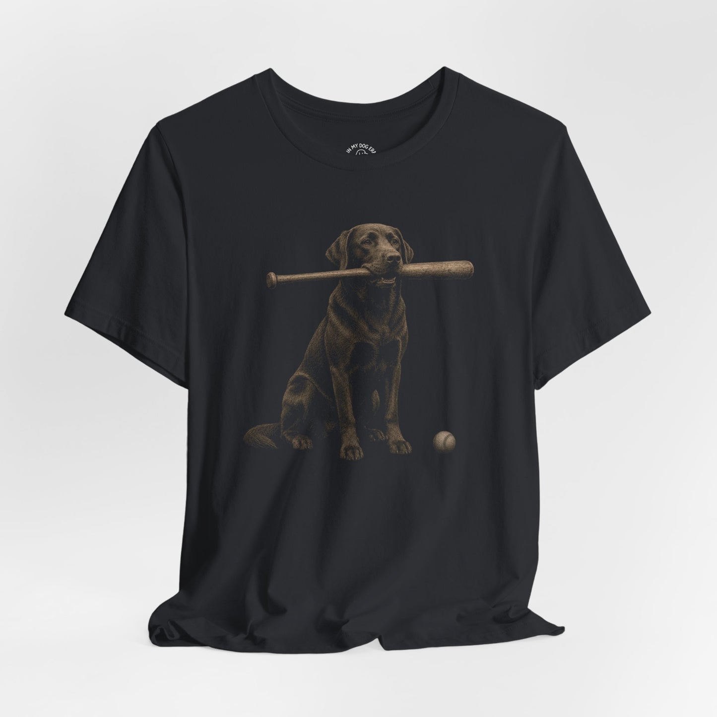 Bat Dog Chocolate Labrador Retriever T-Shirt