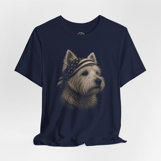 All-American West Highland Terrier T-Shirt