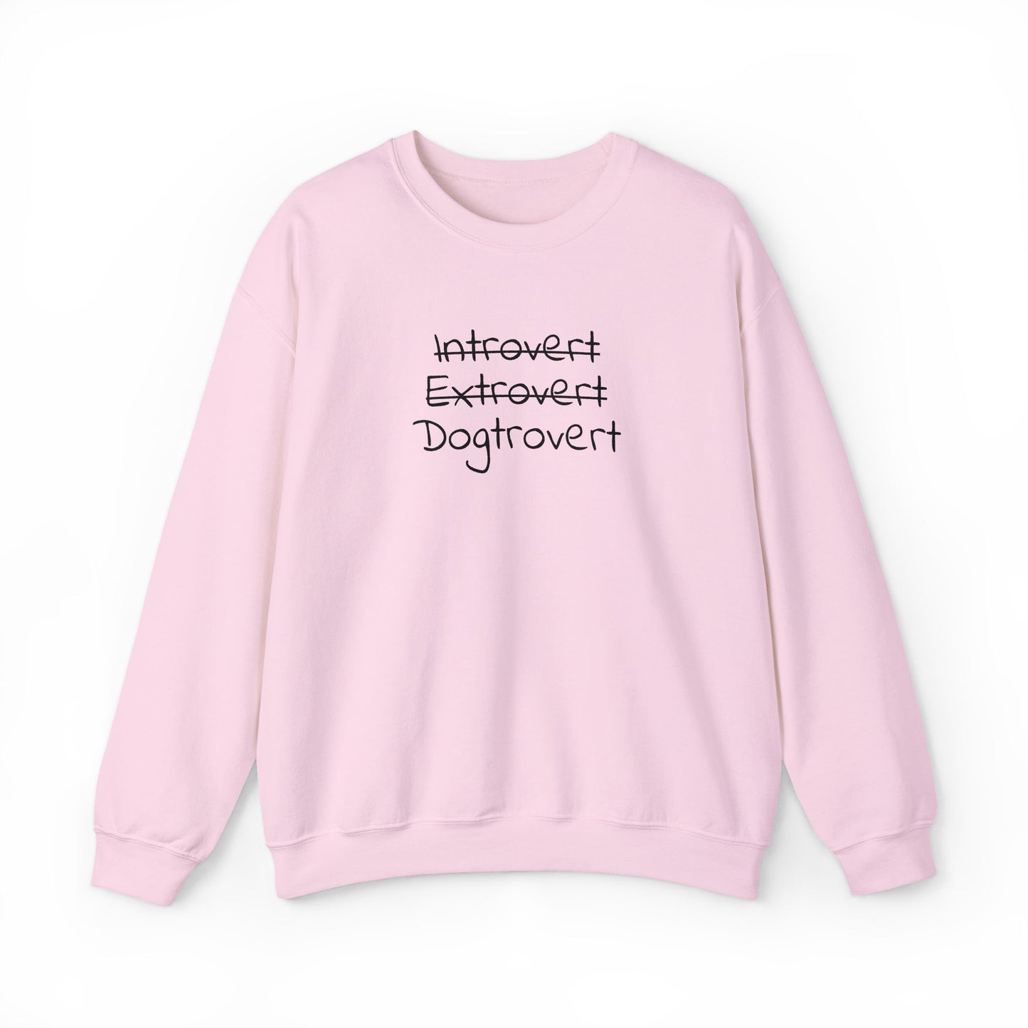 Dogtrovert Sweatshirt – Introvert Extrovert Dog Lover Shirt
