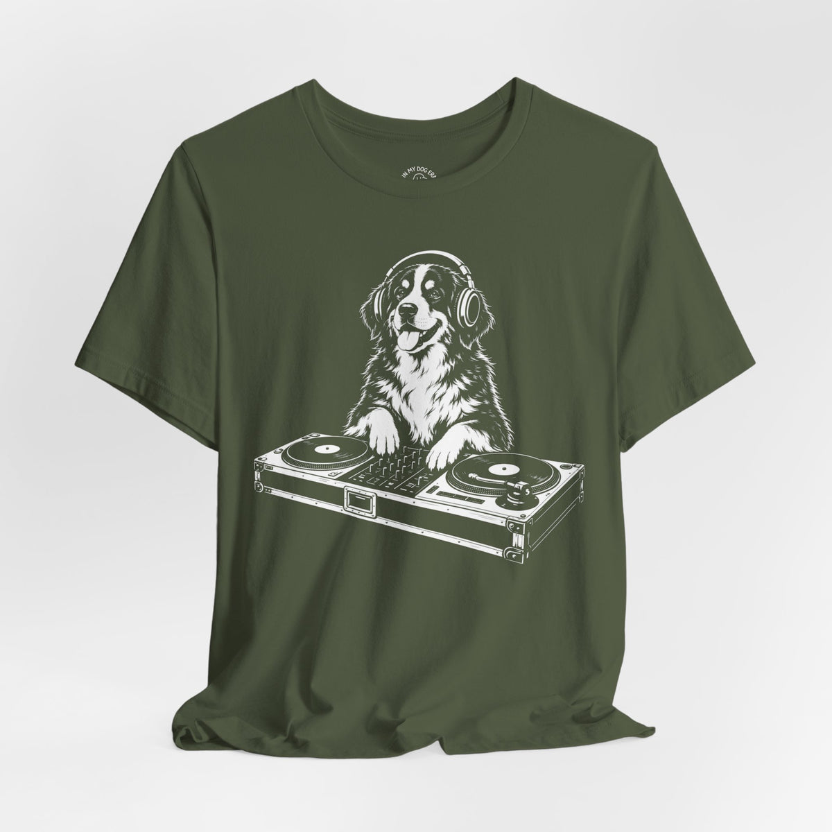 Bernese Mountain Dog DJ T-Shirt